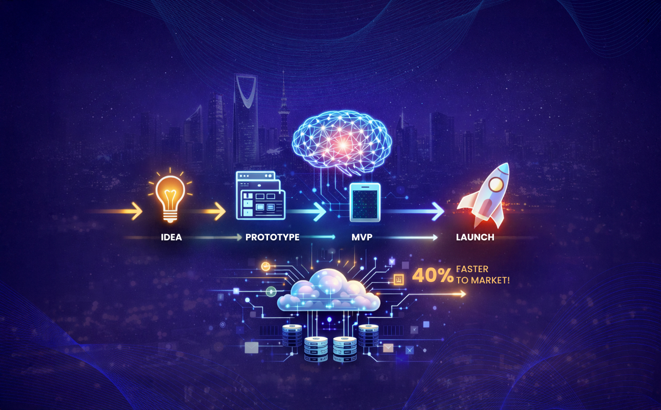 AI-Powered MVPs: How Saudi Startups Are Cutting Time-to-Market by 40%