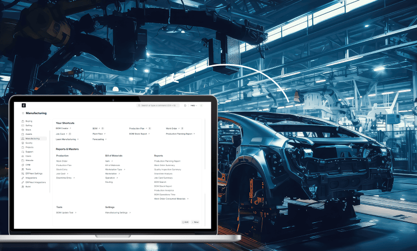 Achieved 3x Faster Decisions and 38% Less Downtime with ERPNext Implementation