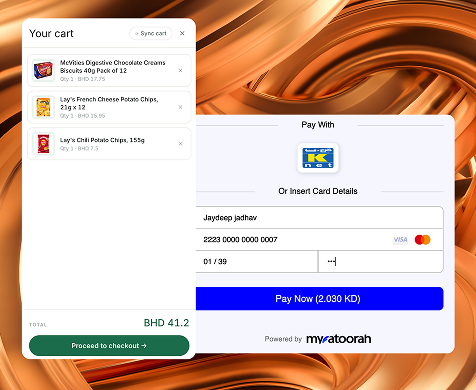 AI agent helping shoppers discover products using voice and image search