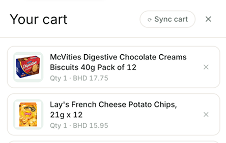 NexShop AI understanding product quantities and units