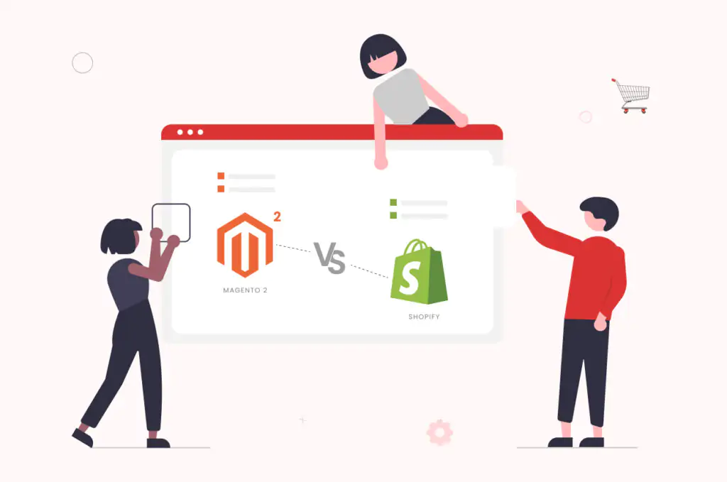 Shopify VS Magento 2 development in 2023 for eCommerce solution