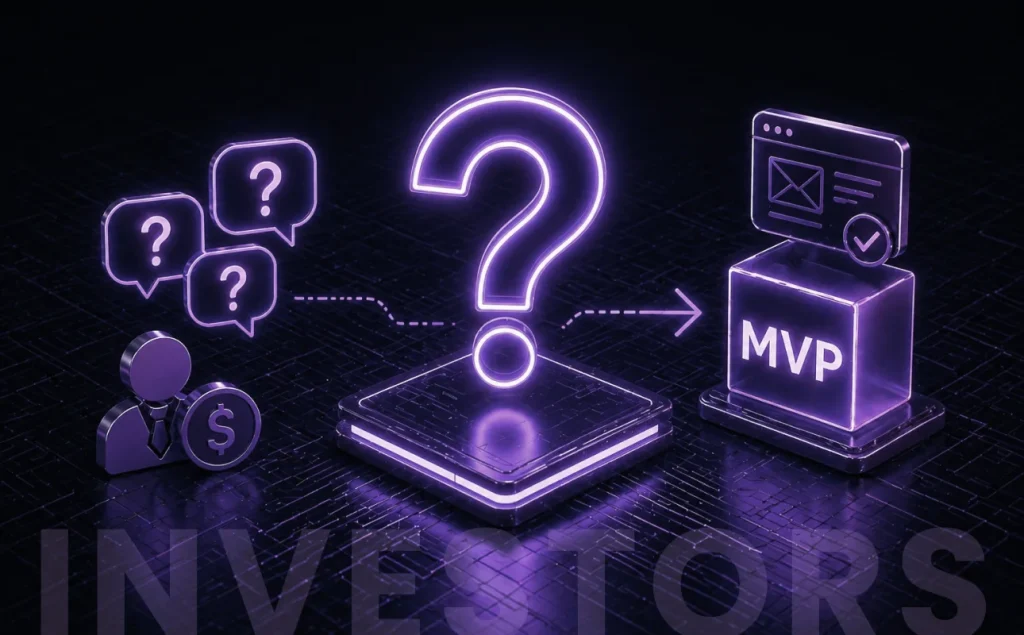 Questions Investors Ask to build MVP